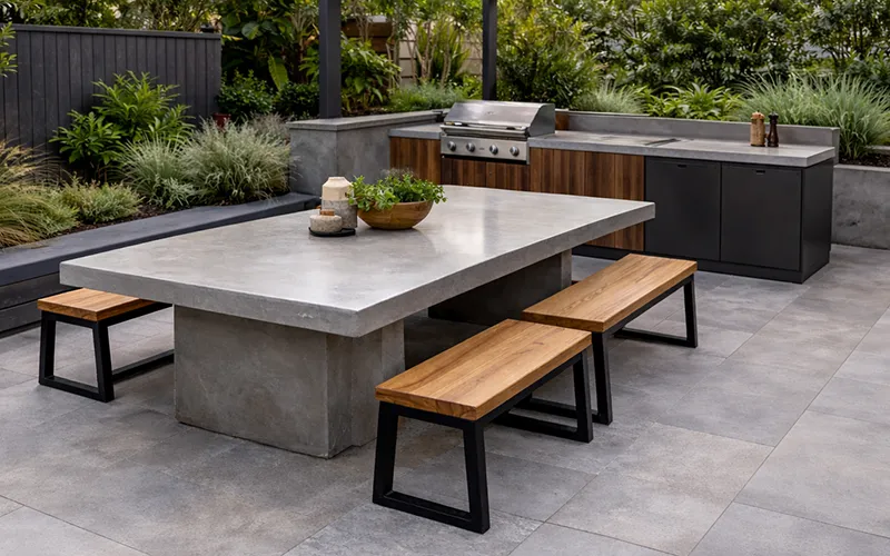 Hardscaping - Table Tops and BBQs